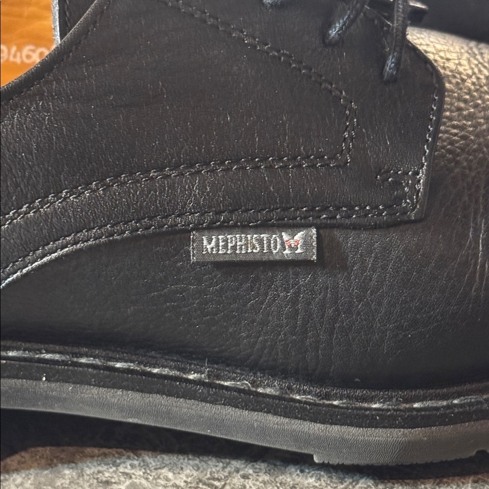 Mephisto Melchior - Black Smooth /Pebble Grain . M’s size 9 - Picture 8 of 9